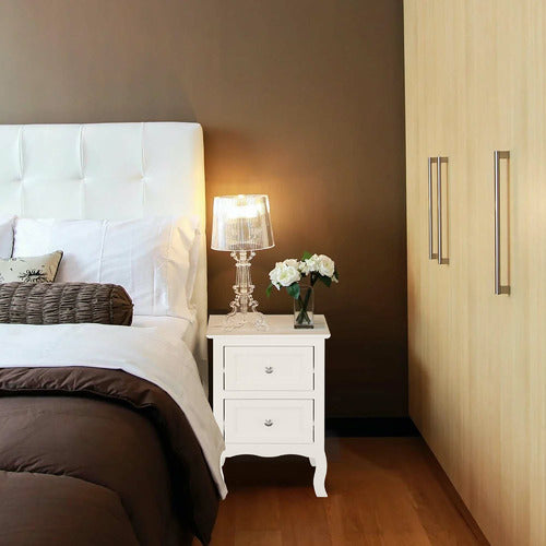 YORK STREET MORLAIX BEDSIDE TABLES (SET OF 2)