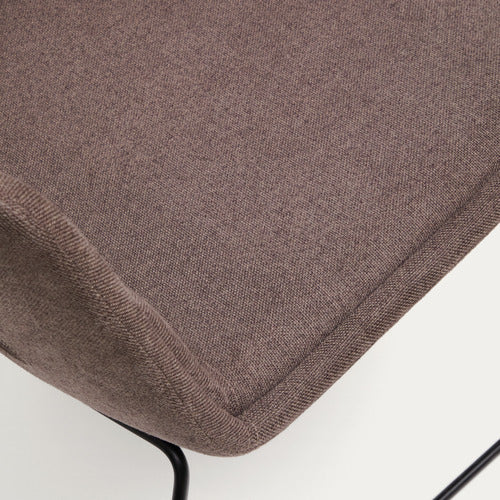 LINEA FURNITURE MORRIS CHENILLE ACCENT CHAIR