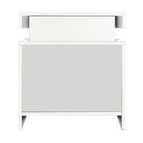 LIVING FUSION MURRAY 2 DRAWER LED BEDSIDE TABLE
