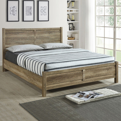 SOUTHERN STYLERS NATURAL ALEXA BED FRAME