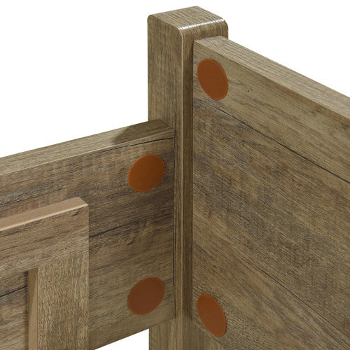SOUTHERN STYLERS NATURAL ALEXA BED FRAME