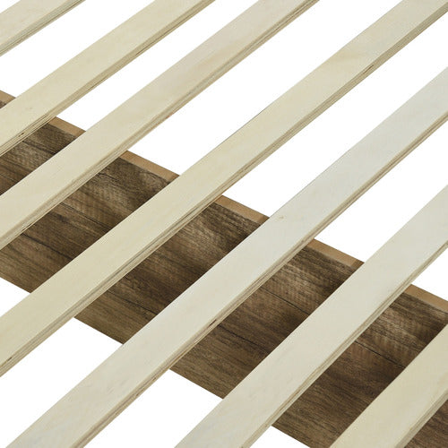 SOUTHERN STYLERS NATURAL ALEXA BED FRAME