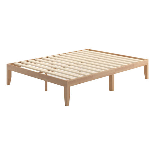 NATURAL BELVEDERE WOODEN BED BASE
