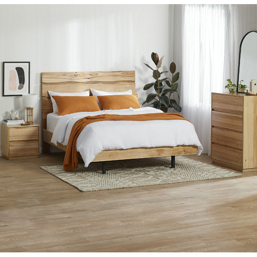EVERGREEN HOME NATURAL KAYSON MESSMATE BED FRAME