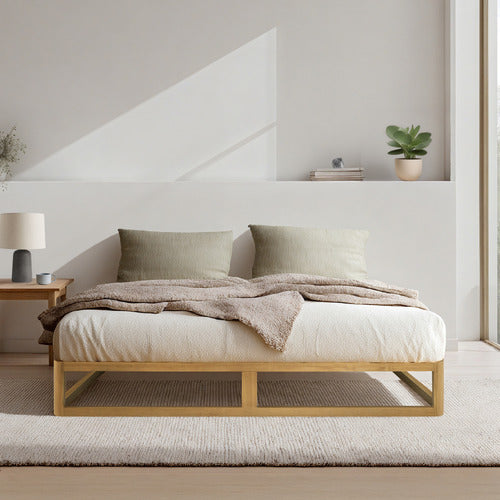 STUDIO HOME NATURAL KENDALL BED BASE
