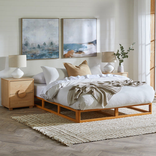 STUDIO HOME NATURAL KENDALL BED BASE