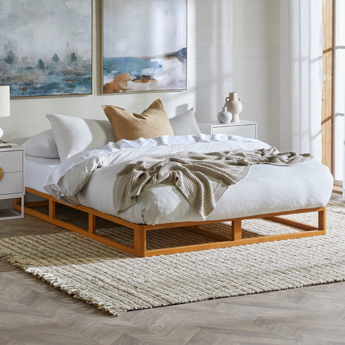 STUDIO HOME NATURAL KENDALL BED BASE
