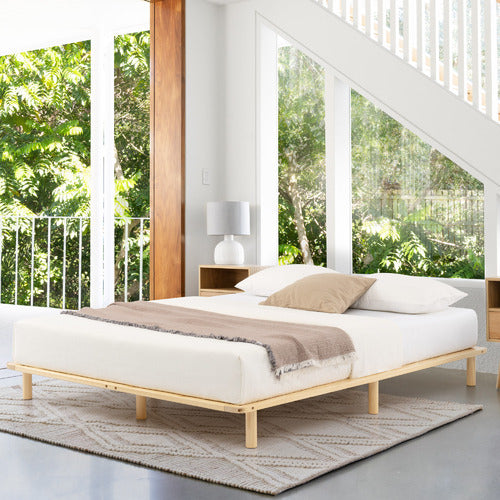 NATURAL MONTY PREMIUM WOODEN BED BASE
