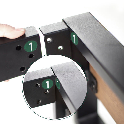 NATURAL VENKATA BED WITH USB PORT