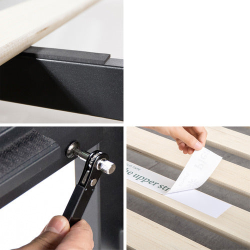 NATURAL VENKATA BED WITH USB PORT