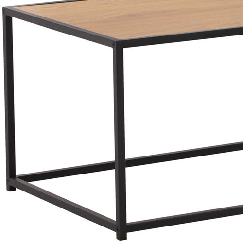 INNOVA STUDIO NATURAL & BLACK BRADSHAW COFFEE TABLE