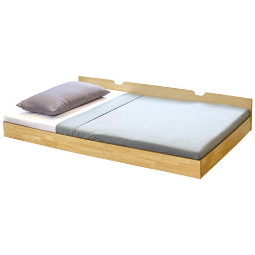 WESTERN DESIGNS NATURAL & CHARCOAL CASLA BED FRAME WITH TRUNDLE
