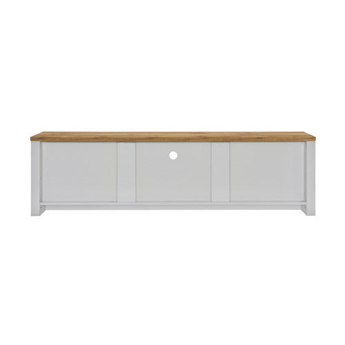 LUNA CO. 180CM NATURAL & LIGHT GREY LEIV TV UNIT