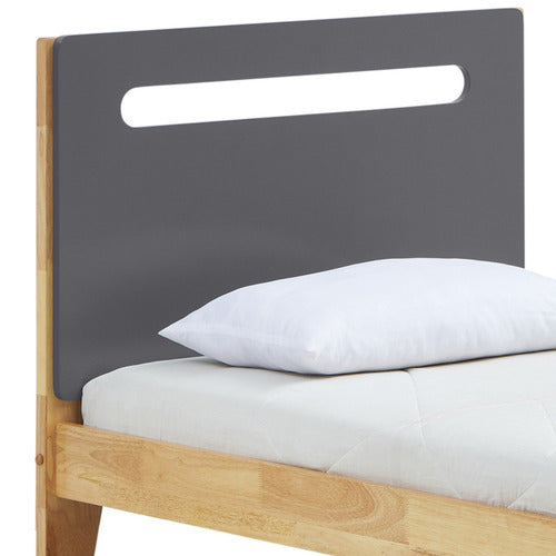 WESTERN DESIGNS NATURAL & CHARCOAL CASLA BED FRAME