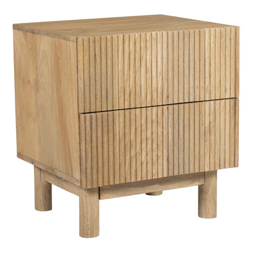 NATURAL ANIKA MANGO WOOD BEDSIDE TABLE