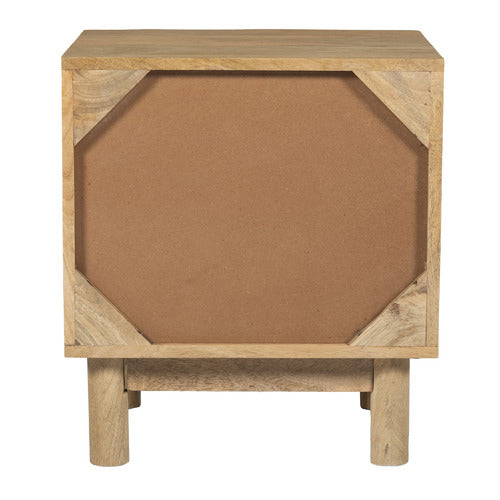 NATURAL ANIKA MANGO WOOD BEDSIDE TABLE