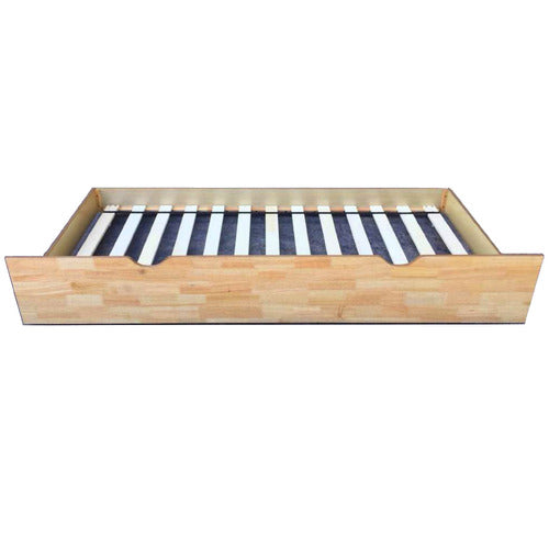 WESTERN DESIGNS NATURAL WILLA KING SINGLE TRUNDLE BED