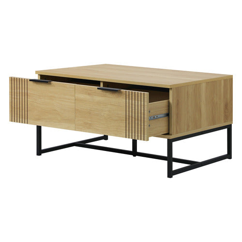 LIVING FUSION NATURAL BRANDY COFFEE TABLE