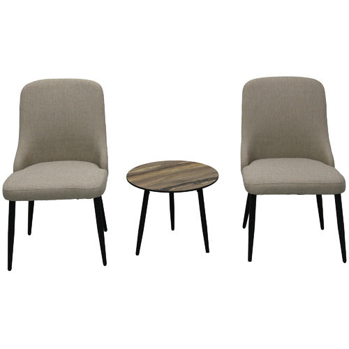 NATURALLY PROVINICIAL NATURAL CORSHA ROUND OUTDOOR COFFEE TABLE