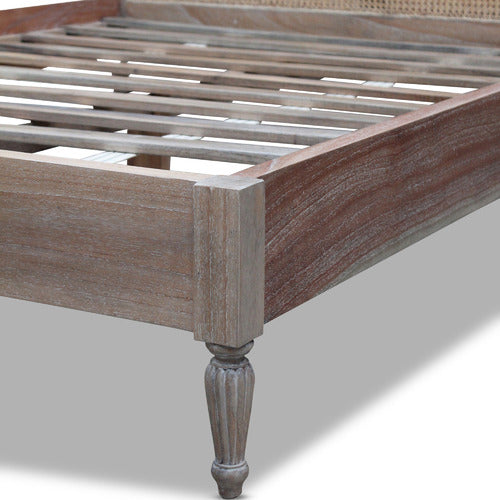 CARRINGTON FURNITURE TOULOUSE RATTAN BED