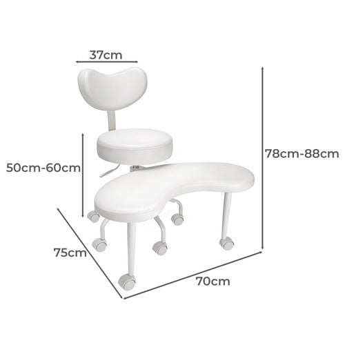 MODERN COLLECTIVE NEWPORT FAUX LEATHER MEDITATION CHAIR