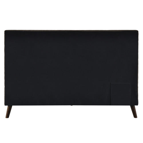 MIKASA FURNITURE NIGEL UPHOLSTERED PLATFORM BED