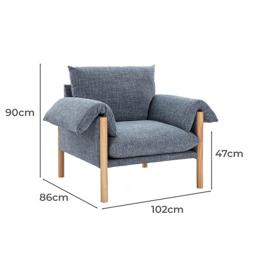 NOOK UPHOLSTERED ARMCHAIR