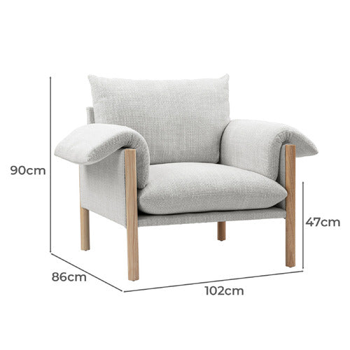NOOK UPHOLSTERED ARMCHAIR