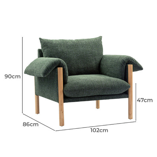 NOOK UPHOLSTERED ARMCHAIR