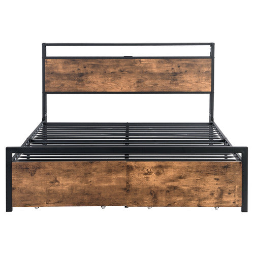 CASSINGTON HOME LINFORD BED WITH LED & DRAWERS