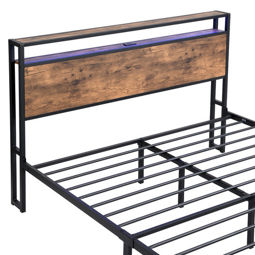 CASSINGTON HOME LINFORD BED WITH LED & DRAWERS