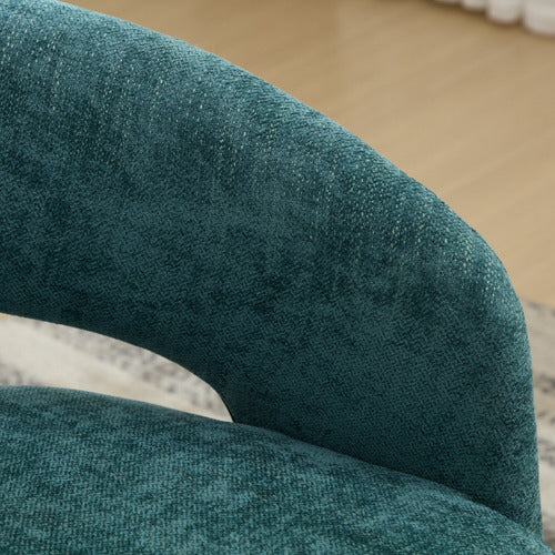 CASSINGTON HOME NYLAH CHENILLE SWIVEL ARMCHAIR