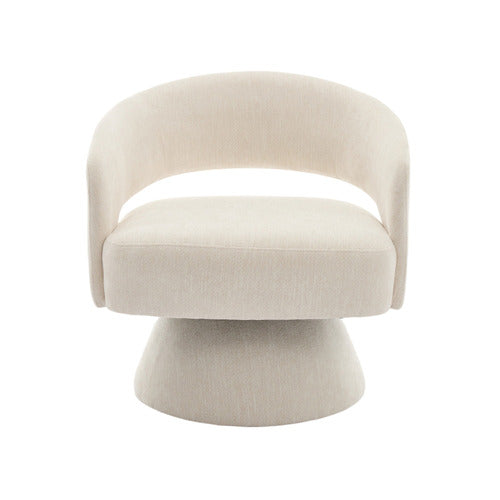CASSINGTON HOME NYLAH CHENILLE SWIVEL ARMCHAIR