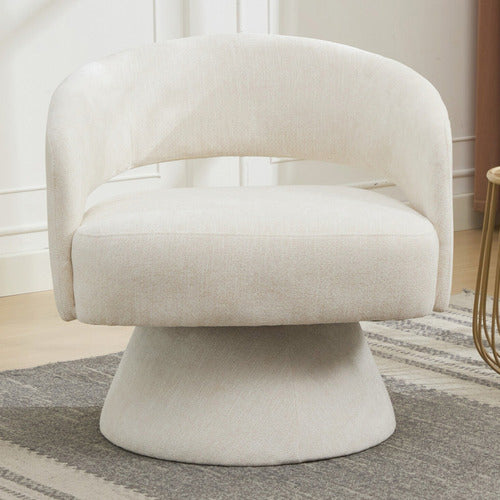 CASSINGTON HOME NYLAH CHENILLE SWIVEL ARMCHAIR