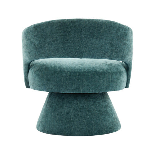 CASSINGTON HOME NYLAH CHENILLE SWIVEL ARMCHAIR