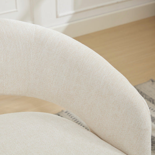 CASSINGTON HOME NYLAH CHENILLE SWIVEL ARMCHAIR