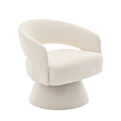 CASSINGTON HOME NYLAH CHENILLE SWIVEL ARMCHAIR