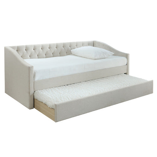WESTERN DESIGNS OAT WHITE ALLEGRA SOFA DAYBED WITH TRUNDLE