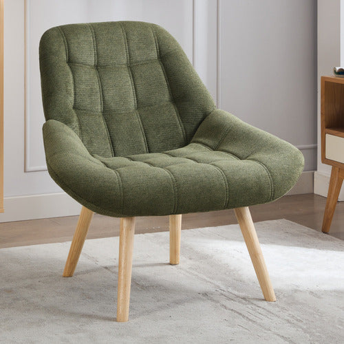 CASSINGTON HOME BRITTANY RUBBERWOOD ACCENT CHAIR