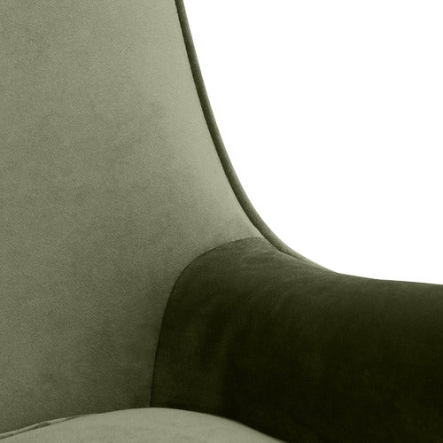 SHELLEY VELVET ARMCHAIR