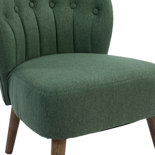 EVIE HOME OLIVER UPHOLSTERED ACCENT CHAIR
