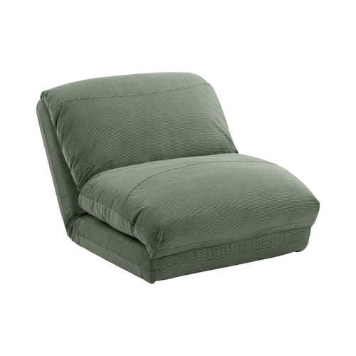 OLLY CORDUROY LOUNGE CHAIR SINGLE SOFA BED