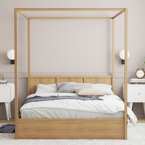 RAWSON & CO OLSEN GAS LIFT CANOPY BED FRAME
