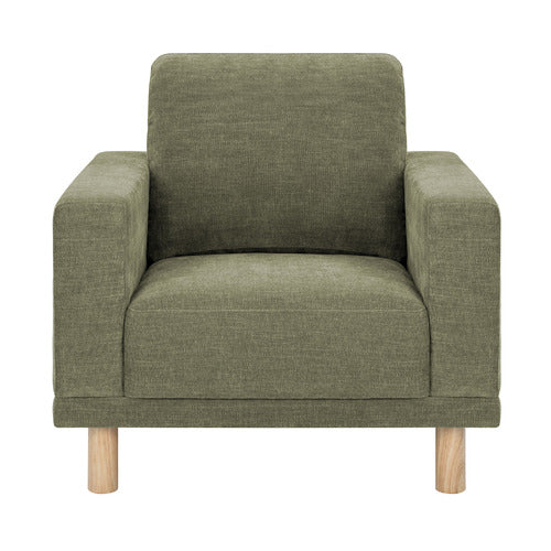 HIGH-PERFORMANCE WARWICK FABRIC ORSON ARMCHAIR