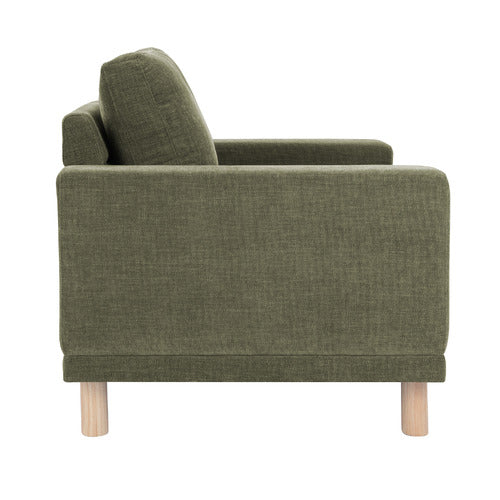 HIGH-PERFORMANCE WARWICK FABRIC ORSON ARMCHAIR