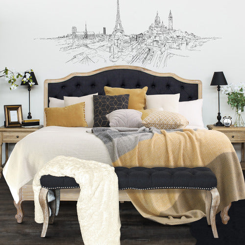 NATURALLY PROVINICIAL OSBORNE UPHOLSTERED BED