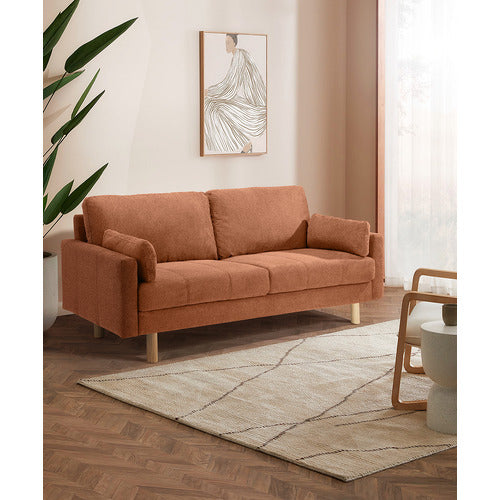 OSLO 3 SEATER UPHOLSTERED SOFA