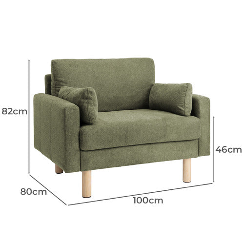 OSLO UPHOLSTERED ARMCHAIR