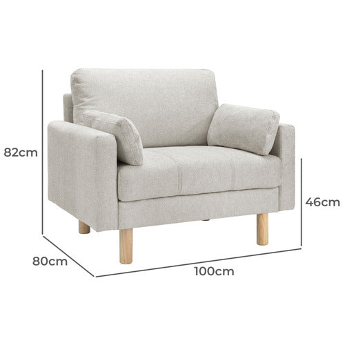 OSLO UPHOLSTERED ARMCHAIR