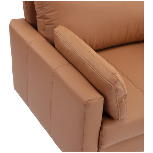 TAN OSLO UPHOLSTERED ARMCHAIR